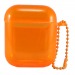 Чехол - прозрачный для кейса Apple AirPods (orange)#336533
