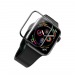 Защитное стекло Hoco для Apple Watch 44mm, толщина 0.15мм, цвет черный#1648330