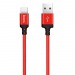Кабель USB - Type-C Hoco X14, красно-черный 2м#1629429