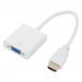 Конвертер VIXION AD28 HDMI (M) - VGA (F) (белый)#2079352