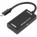 Конвертер VIXION AD33 MicroUSB (M) - HDMI (F) (черный)#353006