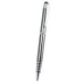 Стилус-ручка металлическая с полосками (графитовый)#342137