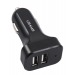                         Автомобильное ЗУ USB USAMS CC087 C13 2USB/2.1A (черный)*#1690799