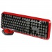                     Беспроводной комплект клавиатура+мышь мультимедийный с круглыми клав. Smartbuy 620382AG черно-красн#348485
