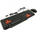                     Проводной мультимедийный комплект клавиатура+мышь Smartbuy 230346 ONE черно-красный#350760