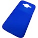                                 Чехол силиконовый матовый Samsung J2 2016 (J210) голубой #1766599