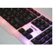                     Клавиатура проводная Smartbuy 333 ONE USB с подсветкой бело-черная #1902906
