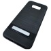                                 Чехол пластиковый Samsung S8 Plus с подставкой черный*#1808204