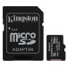 Карта памяти MicroSD 64GB Kingston Class 10 Canvas Select Plus A1 (100 Mb/s) + SD адаптер#346711