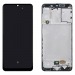 Дисплей для Samsung A315F Galaxy A31 в рамке + тачскрин (черный) ОРИГ100%#1853879
