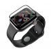 Защитное стекло "Полное покрытие" для Apple Watch 4/Watch 5 (44 мм) Черное#660634