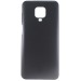 Чехол-накладка Hoco для Xiaomi Redmi Note 9S матовый черный#626549