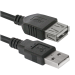 Кабель DEFENDER USB02-17 USB2.0 AM-AF, 5.0 м. (1/100)#350868