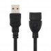 Удлинитель VIXION CAB43 USB 2.0 (M) - USB 2.0 (F) 1.5m (черный)#2052279