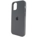 Чехол-накладка - Soft Touch для Apple iPhone 12/iPhone 12 Pro (dark grey)#355791