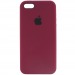 Чехол-накладка - Soft Touch для Apple iPhone 5/iPhone 5S/iPhone SE (bordo)#355755