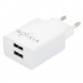 СЗУ VIXION L7m (2-USB/2.1A) + micro USB кабель 1м (белый)#369010
