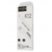 Кабель USB VIXION (K12m) microUSB (1м) силиконовый (белый)#409317