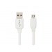 Кабель USB VIXION (K28m) 3,5A microUSB (1м) (белый)#369032