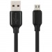 Кабель USB VIXION (K28m) 3,5A microUSB (1м) (черный)#377731