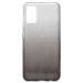 Чехол-накладка - SC097 Gradient для Samsung SM-A415 Galaxy A41 (black/silver)#379690