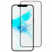 Защитное стекло "Премиум" для iPhone 12/12 Pro Черное (Закалённое+, полное покрытие)#442616