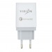 СЗУ VIXION H1 (1-USB) Quick Charger 3.0 (белый)#411638