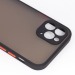 Чехол-накладка - PC041 для Apple iPhone 12 Pro Max (black/black)#1636879