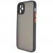 Чехол-накладка - PC041 для Apple iPhone 12 mini (black/black)#379738