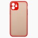 Чехол-накладка - PC041 для Apple iPhone 12 (red/black)#1900110