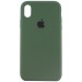 Чехол-накладка - Soft Touch для Apple iPhone XR (dark green)#379877