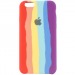 Чехол-накладка - Soft Touch для Apple iPhone 6/iPhone 6S (rainbow)#381335