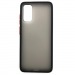 Чехол Samsung S20 Plus (2020) Противоударный Матовый Черный#2097881