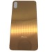 Задняя крышка iPhone XS Max (c увел. вырезом) Золотая#381975