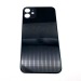 Задняя крышка iPhone 11 (c увел. вырезом) Черная#1347266