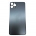Задняя крышка iPhone 11 Pro (c увел. вырезом) Черная#381950