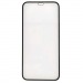 Защитное стекло iPhone 12 Mini 6D Premium (тех упаковка) 0.2mm Черное#417781