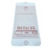Защитное стекло iPhone 6/6S Plus 6D Матовое (тех упаковка) 0.3mm Белое#1674471