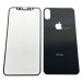 Защитное стекло iPhone X/XS/11 Pro 3D color черное переднее+ заднее#1642349