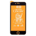 Защитное стекло-плёнка iPhone 6/6S Plus 9D Керамическое Матовое Черное#435833