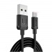                         Кабель Micro USB USAMS SJ098 U Turn Series 1m 2.1A (черный)*#1693320