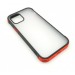 Чехол iPhone 12 Mini (New Model Full) Противоударный Матовый (Красный)#395173