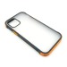 Чехол iPhone 12 Mini (New Model Full) Противоударный Матовый (Оранжевый)#395176