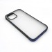 Чехол iPhone 12 Pro Max (New Model Full) Противоударный Матовый (Темно-Синий)#395209