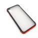 Чехол iPhone X/XS (New Model Full) Противоударный Матовый (Красный)#395395