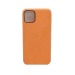 Чехол iPhone 11 Alcantara Case в упаковке Оранжевый#401276