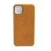 Чехол iPhone 11 Pro Max Alcantara Case в упаковке Коричневый#403634