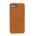 Чехол iPhone 7/8/SE (2020) Alcantara Case в упаковке Коричневый#403625
