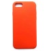 Чехол iPhone 7/8/SE (2020) Silicone Case №13 в упаковке Оранжевый красный#405361