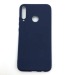 Чехол Honor 9C/Huawei P40 Lite E/Y7P (2020) Силикон Матовый Темно-Синий#389188
